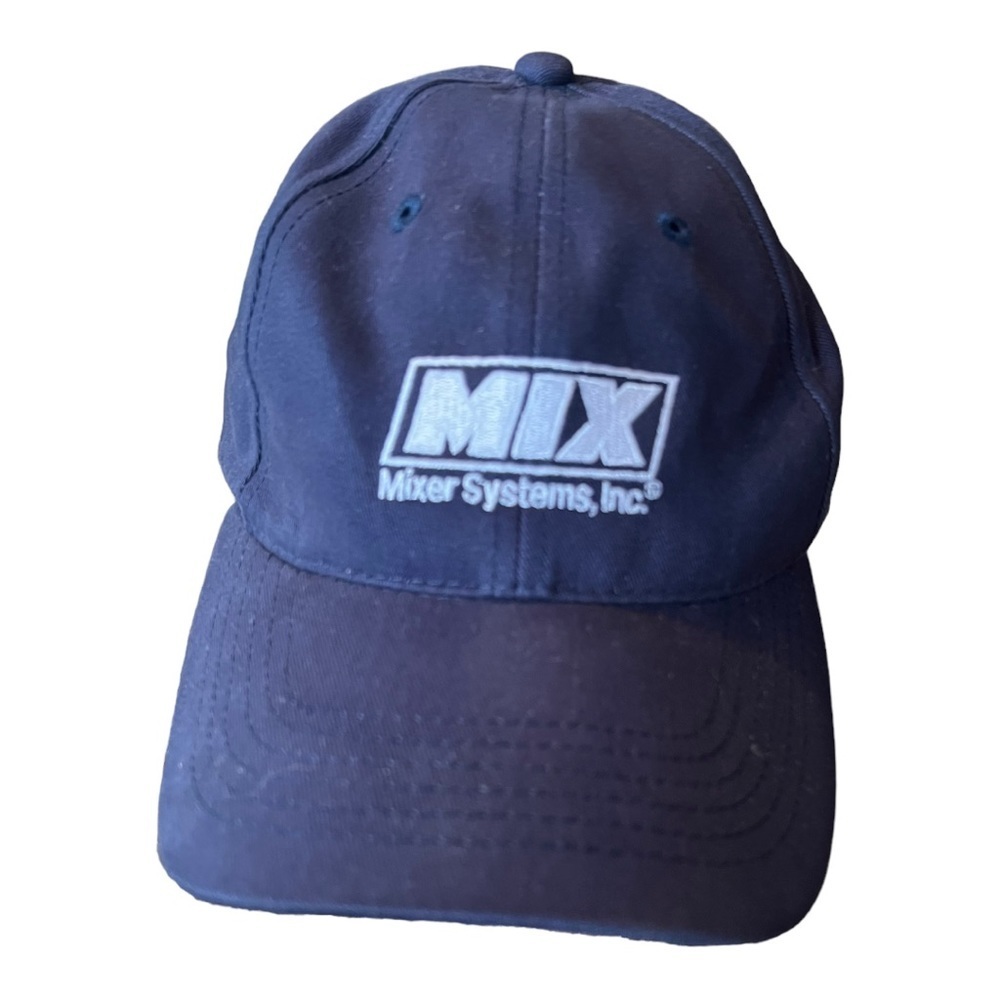 Navy blue cotton baseball style cap - new without tags